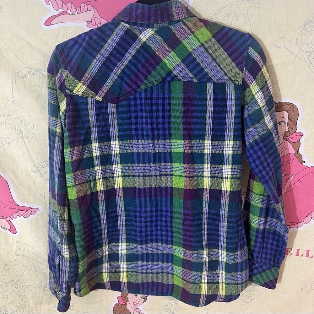 Dickies Multicolor Plaid Button-Down Shirt - Picture 3 of 11
